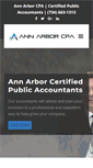 Mobile Screenshot of annarborcpa.com